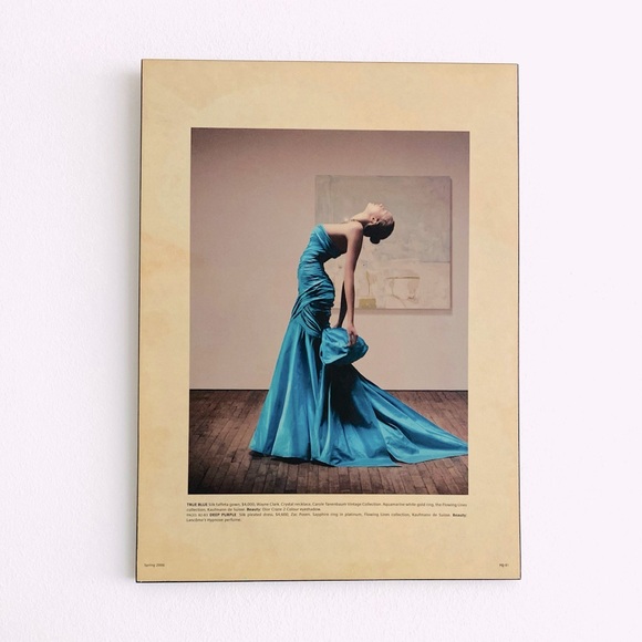 Wall Decor- Zac Posen Gown- - Picture 1 of 3